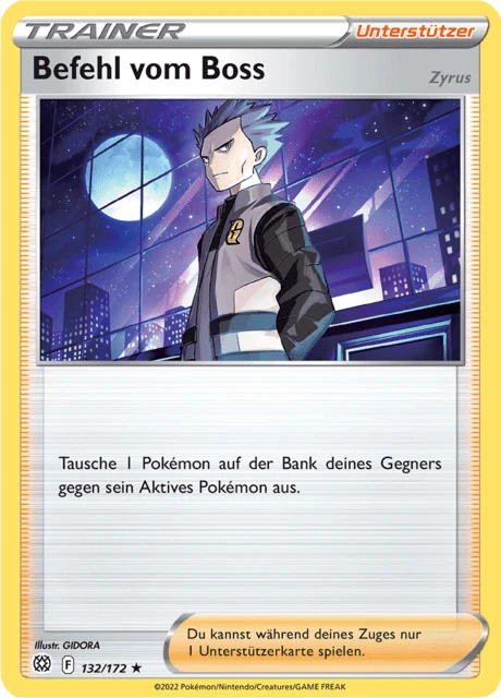 Befehl vom Boss – Reverse Holo