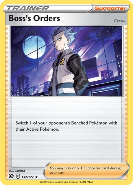 Boss's Orders – Reverse Holo