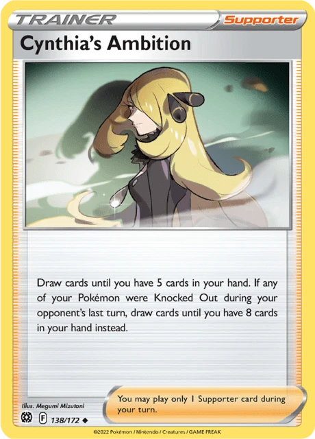 Cynthia's Ambition – Reverse Holo