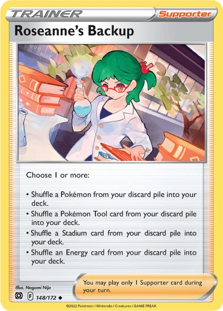 Roseanne's Backup – Reverse Holo