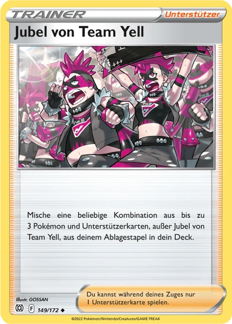 Jubel von Team Yell – Normal