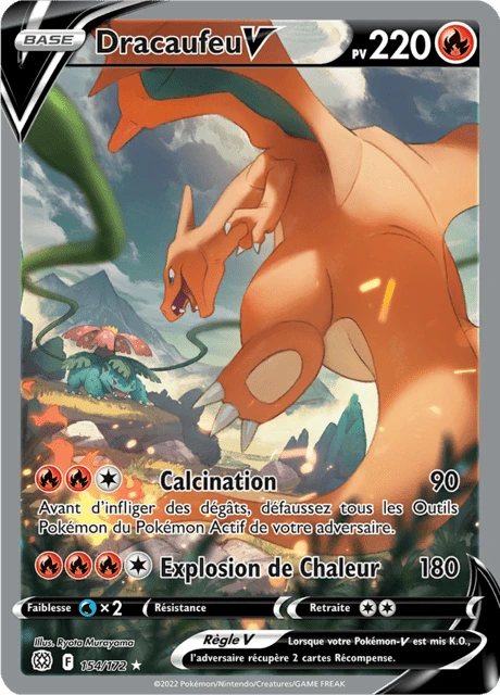 Dracaufeu V – Holo
