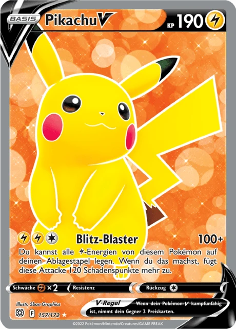 Pikachu V – Holo