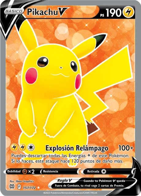 Pikachu V – Holo