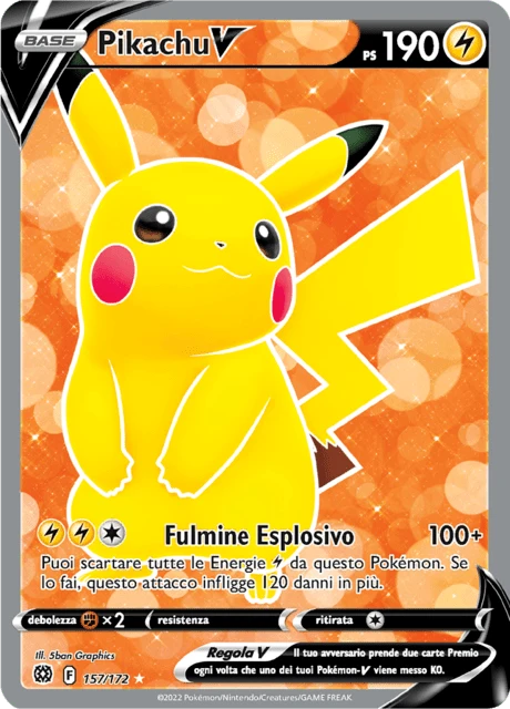 Pikachu V – Holo
