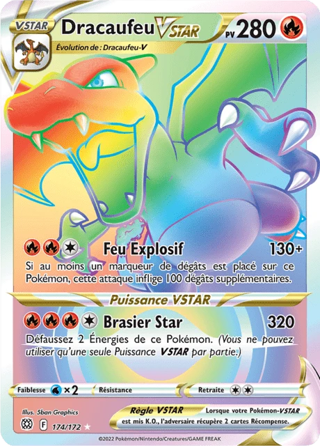 Dracaufeu VSTAR – Holo
