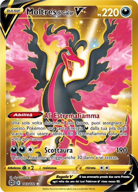 Moltres di Galar V – Holo