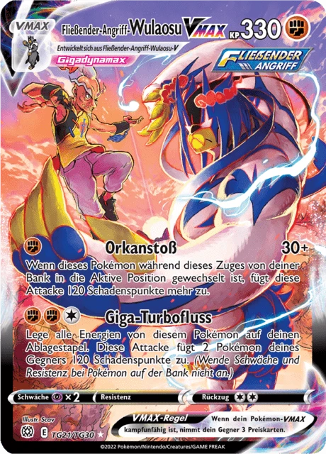Fließender-Angriff-Wulaosu VMAX – Holo