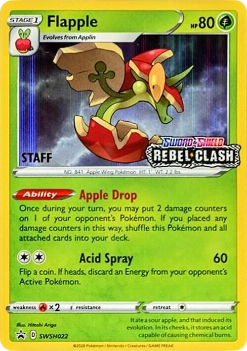 Flapple – Holo · Stamped
