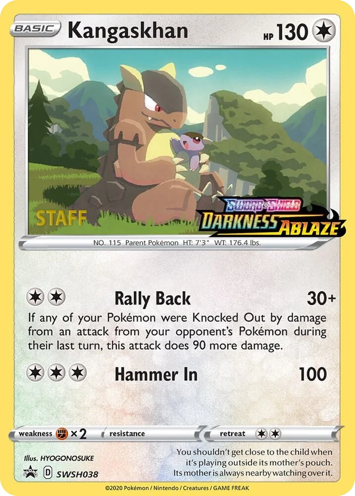 Kangaskhan – Holo · Stamped