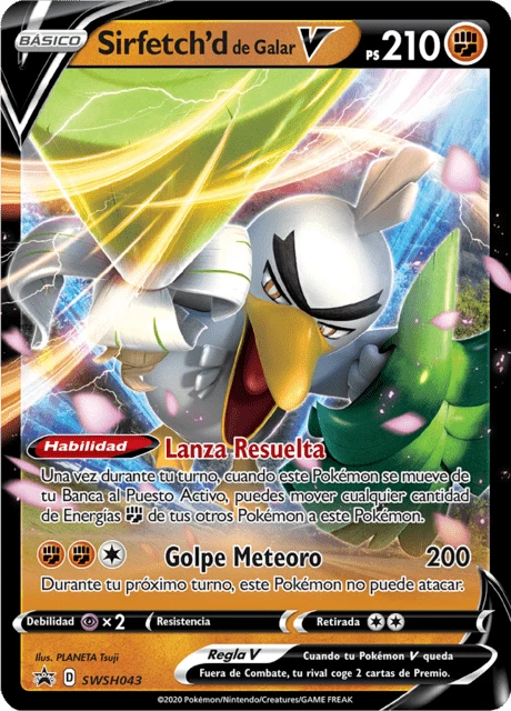 Sirfetch'd de Galar V – Holo