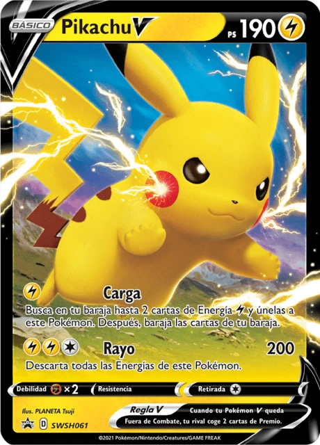 Pikachu V – Holo