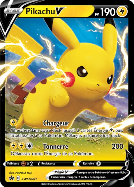Pikachu V – Holo