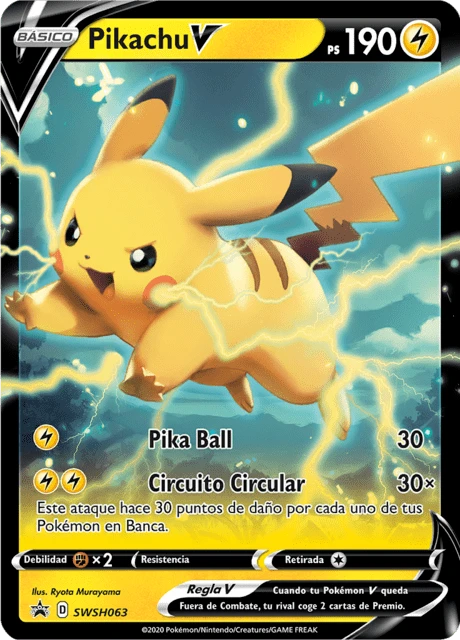 Pikachu V – Holo