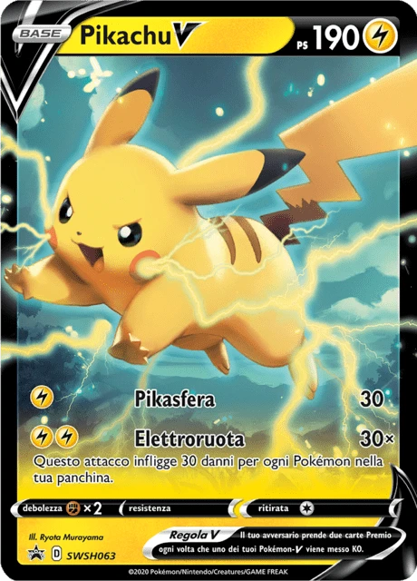 Pikachu V – Holo