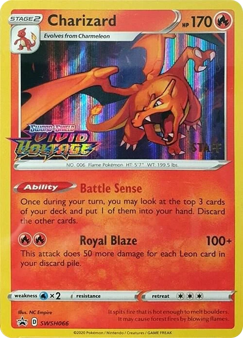 Dracaufeu – Holo · Stamped