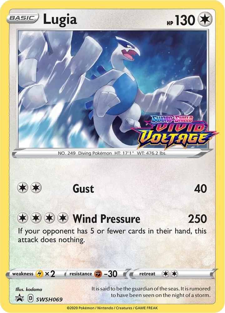 Lugia – Holo · Stamped