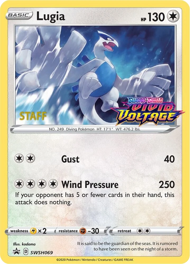Lugia – Normal · Stamped