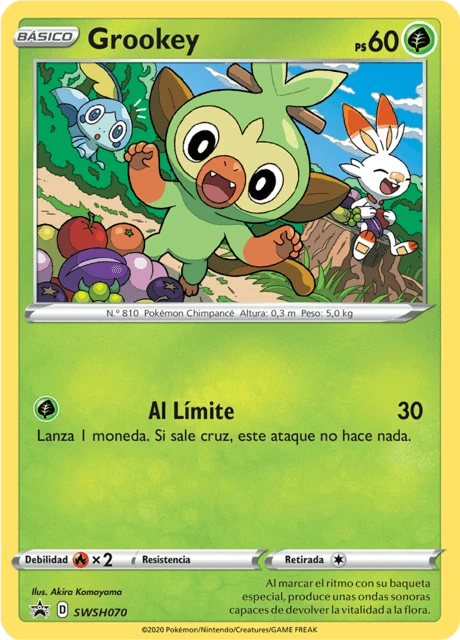 Grookey – Holo