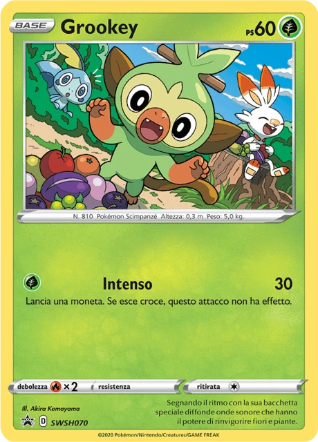 Grookey – Holo