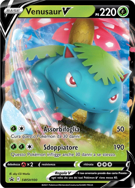 Venusaur V – Holo