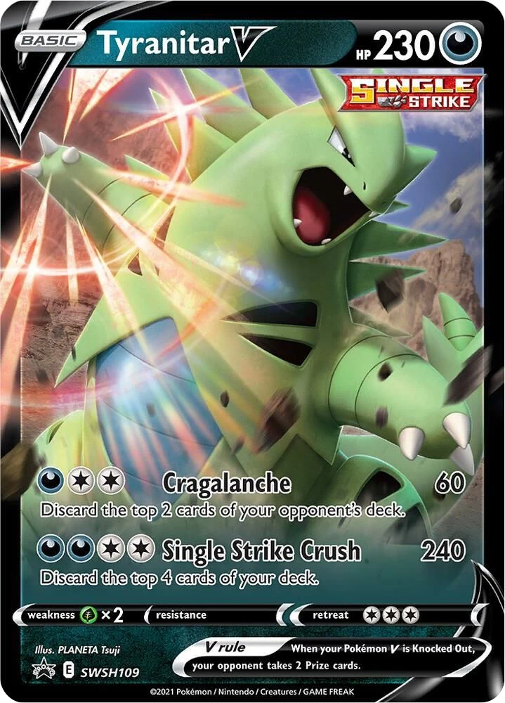 Tyranitar V – Holo