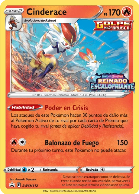 Cinderace – Holo