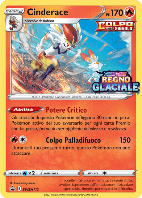 Cinderace – Holo
