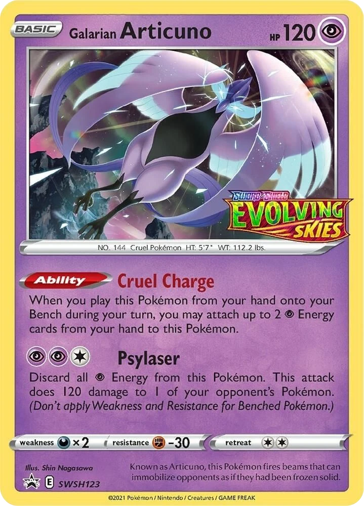 Articuno di Galar – Holo · Stamped