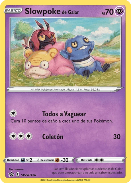 Slowpoke de Galar – Holo