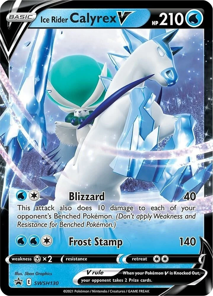 Ice Rider Calyrex V – Holo
