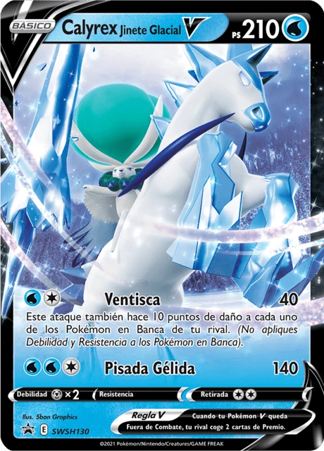 Calyrex Jinete Glacial V – Holo