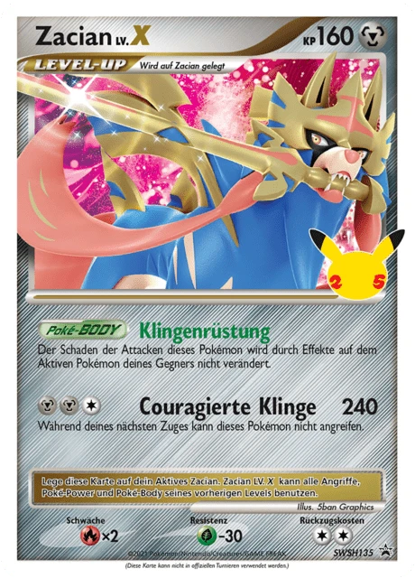 Zacian LV.X – Holo