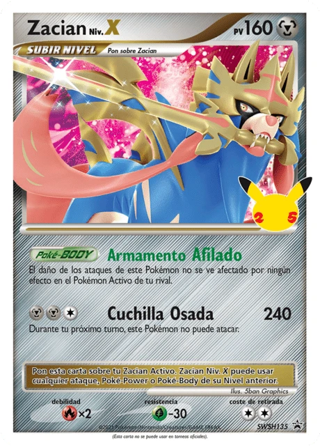 Zacian Niv.X – Holo