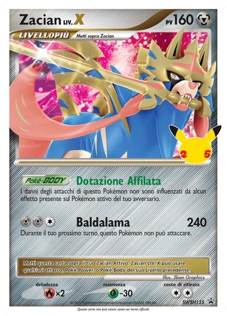 Zacian LIV.X – Holo