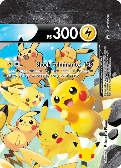 Pikachu V UNIONE – Holo