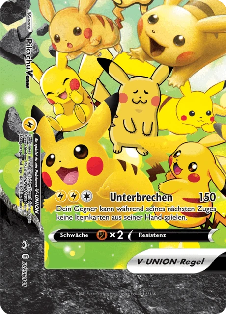 Pikachu V-UNION – Holo