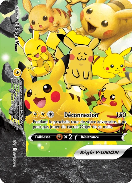 Pikachu V-UNION – Holo