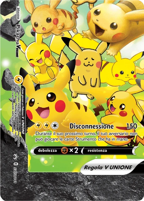 Pikachu V UNIONE – Holo
