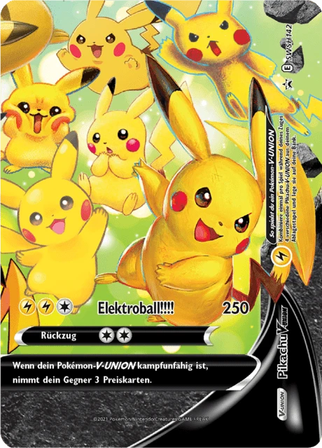 Pikachu V-UNION – Holo