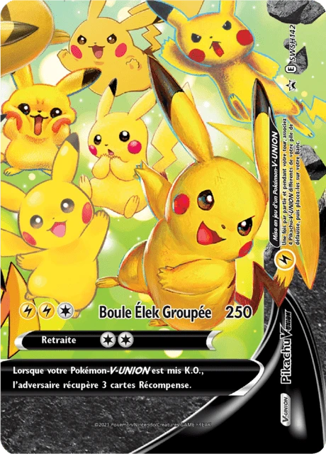 Pikachu V-UNION – Holo