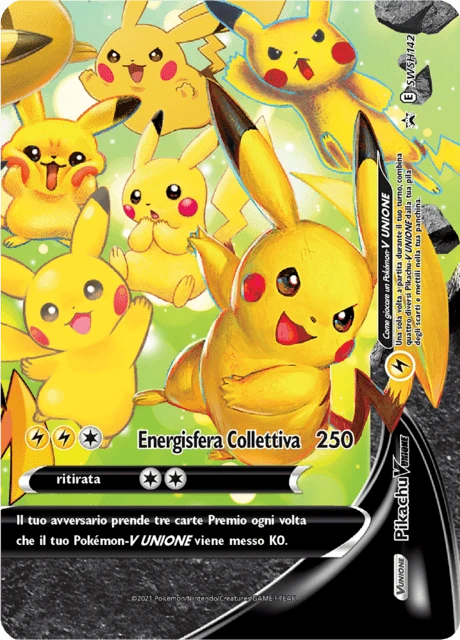 Pikachu V UNIONE – Holo