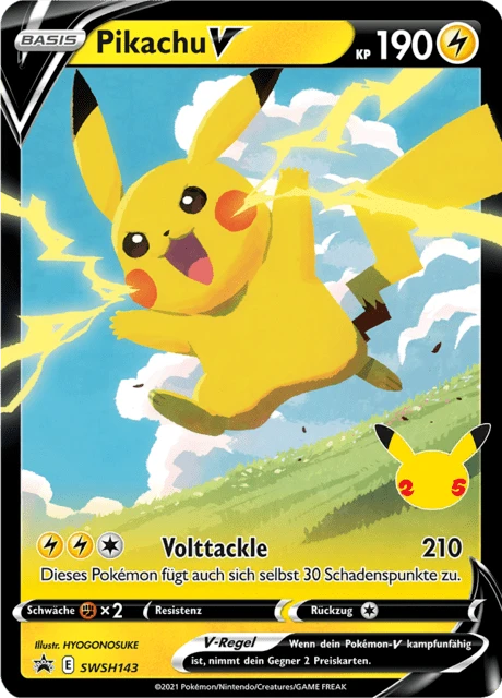 Pikachu V – Holo