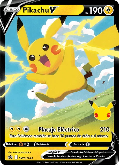 Pikachu V – Holo