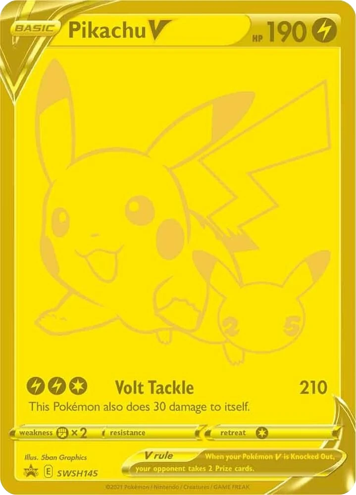 Pikachu V – Holo