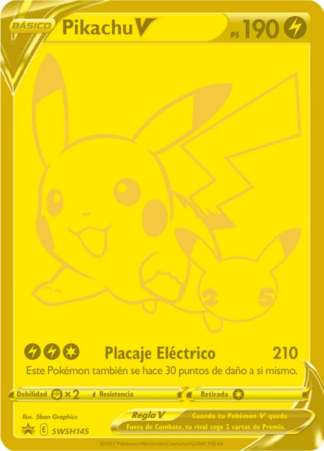Pikachu V – Holo
