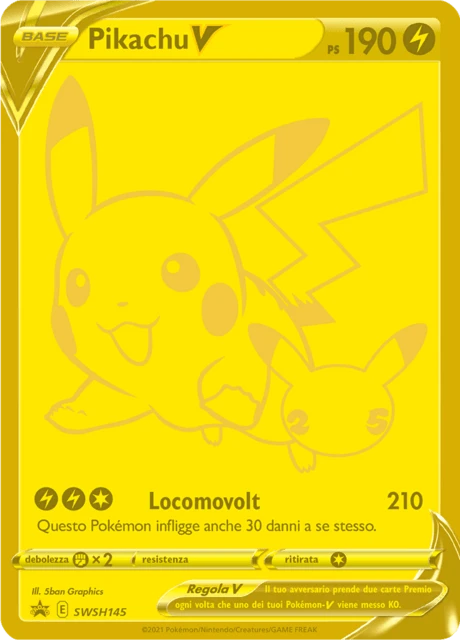 Pikachu V – Holo
