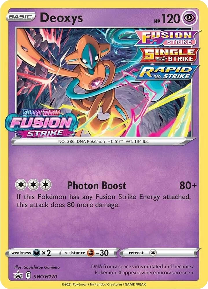 Deoxys – Holo · Stamped