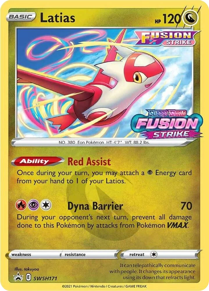 Latias – Holo · Stamped