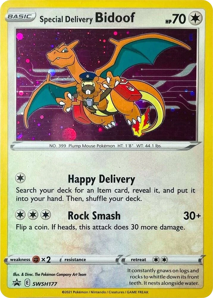 Special Delivery Bidoof – Holo